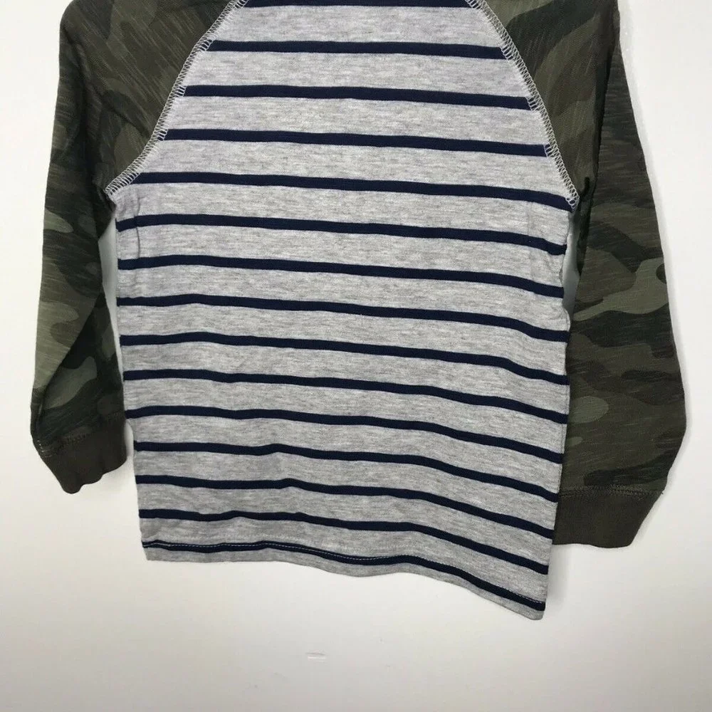 Carter's Toddler Boys' Long‎ Sleeve Tee Shirts 2 Pa